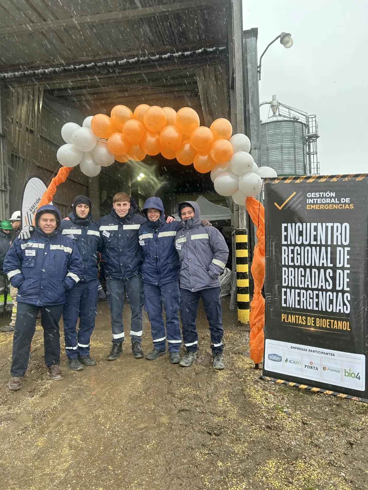 Brigadistas de ACA BIO en el Encuentro Regional de Brigadas de Emergencia en San Luis.